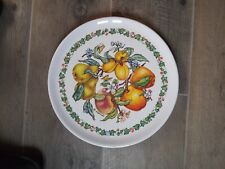 Centrotavola con frutta in ceramica Spigarelli