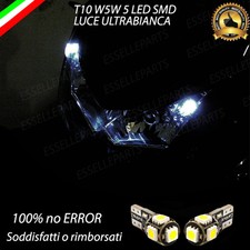 COPPIA LUCI POSIZIONE 5 LED PER KAWASAKI Z750 Z 750 T10 W5W CANBUS 100% NO ERROR