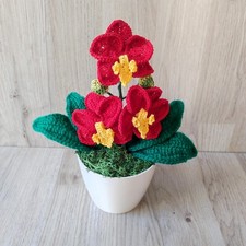 Orchidea all'uncinetto