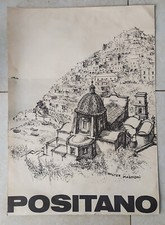 ♥ POSITANO POSTER VINTAGE