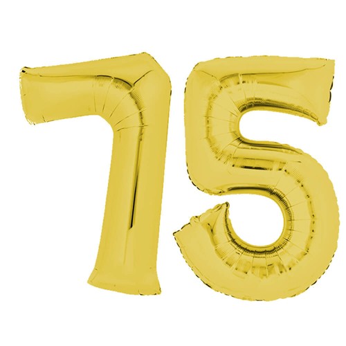 Palloncino foil cm oro - foil, 80