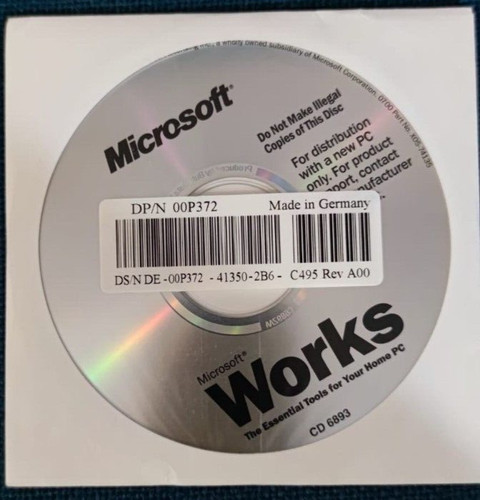 Microsoft works inglese - in,