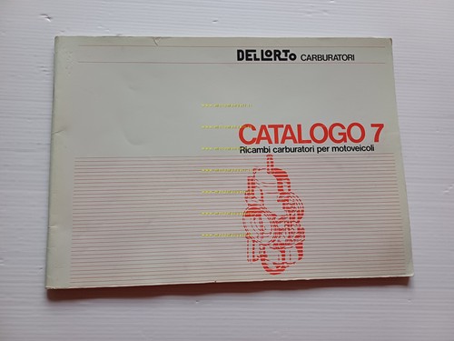 Dell orto catalogo - dell'orto, 1989
