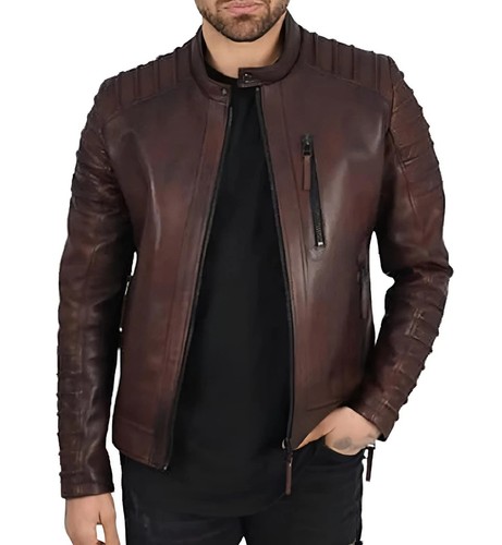 Giacca biker uomo - , nuova
