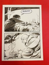 Leone Frollo tavola originale Lucifera 3-4/154