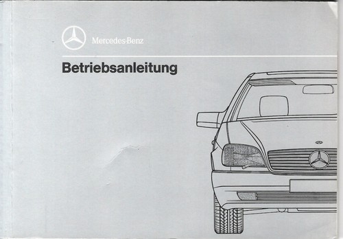 Mercedes classe manuale uso - mercedes, s