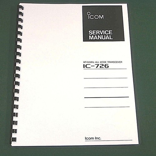 Manuale servizio icom - di,