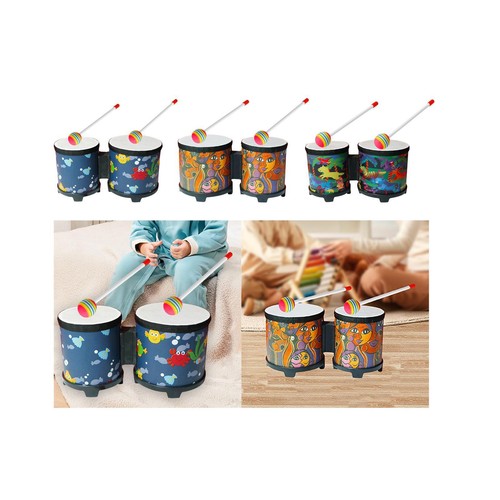 Tamburi bongo 6 con - da, 6"