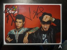 Foto con autografo a mano di Fedez e J-Ax Comunisti col rolex hand SIGNED A
