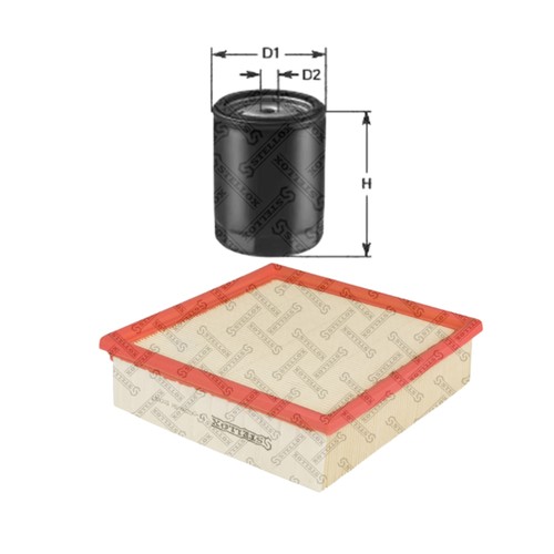 Kit filtri kit ispezione