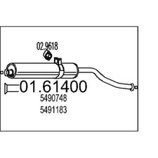 Silenziatore MTS nuovo per