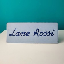 Cartonato Pubblicitario Lane Rossi Roy Vercelli