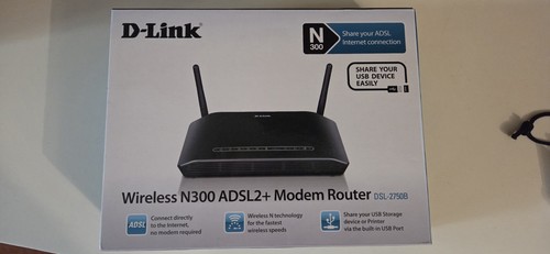 Modem router link dsl 2750b - router, dsl-2750b
