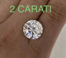 Diamante in Moissanite 2 ct