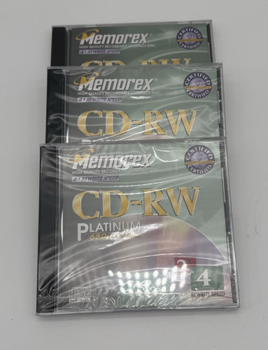 Memorex platinum 4x - memorex, cd-rw