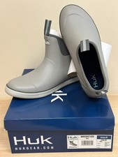 HUK Scarpa Uomo Rogue Wave | Stivali da Pesca e Deck ad Alte Prestazioni Grigio Pioggia