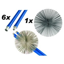 Kit Spazzacamino 6 Aste da 140