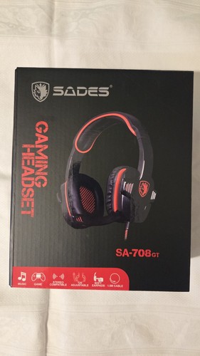 Sades 708gt gaming - gaming, headset