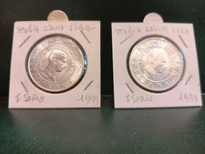 Rep. Italiana. Lire 1 Storia della Lira ( Gruppo di due monete) 1999 - FDC - C