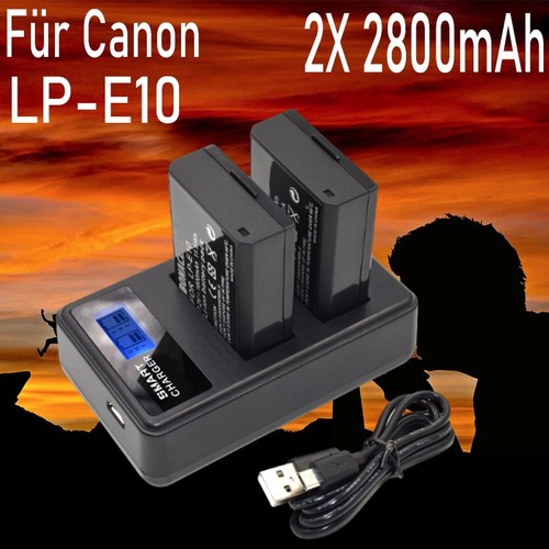 Batteria 2800 mah lp - 2, lp-e10