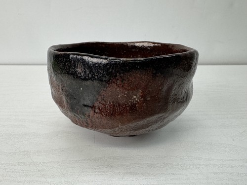 Y10634 chawan raku ware - chawan, raku-ware