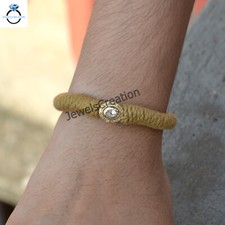 Bracciale filo macramè