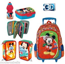 Set zaino trolley topolino - trolley,