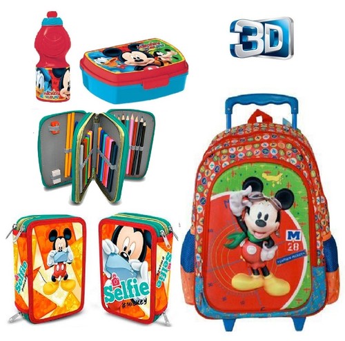 Set zaino trolley topolino - set,