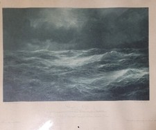 Vento n°7  stampa 1928 tela di R. Claudus 