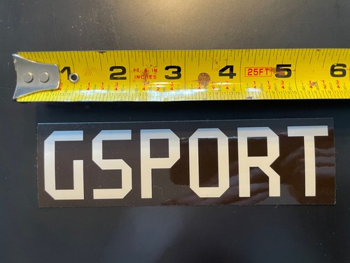 Adesivo decalcomania gsport - adesivo,