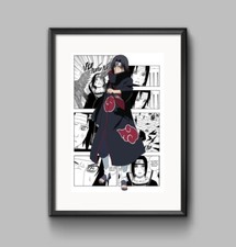 Poster A4 ITACHI UCHIHA -