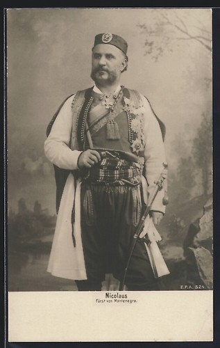 Cartolina principe nicola - principe,