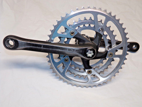 Vecchio set pedivelle mtb