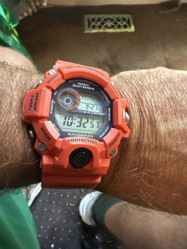 Casio shock kobe - g-shock, fire