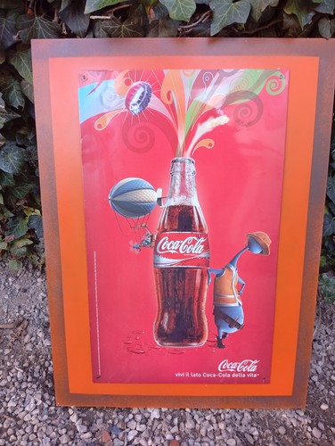 Pubblicità vintage coca - vintage,