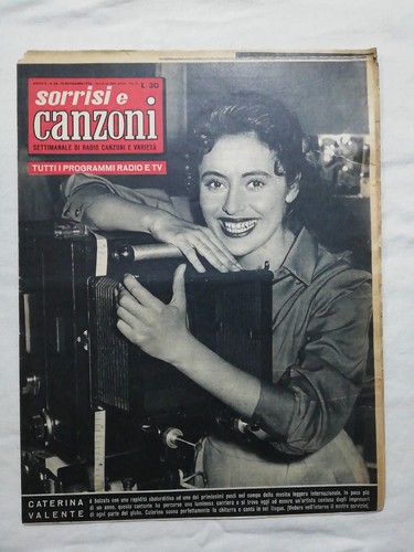 Sorrisi canzoni 1956 - sorrisi, e
