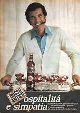 Anni '70 * Pubblicità Originale "Rosso Antico Aperitivo, Ospitalità E Simpatia"