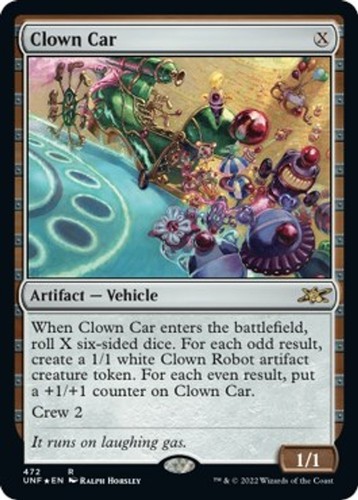Clown car - clown,