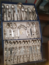 Servizio posate da 12 ARG 800 placcate