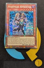 MP25-EN004 Nightmare Apprentice Starlight Rare 1st Edition YuGiOh Card
