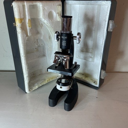 Microscopio pallas vintage - microscopio,
