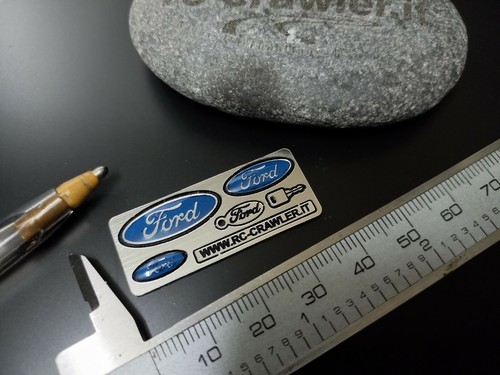 Ford logo scale emblems tamiya - ford,
