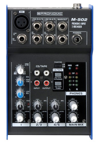 Mixer 502 mini - mixer, 5