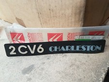 Targa nome Citroen 2CV6
