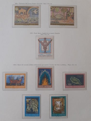 Italy lot vaticano 1974 annata - lot,