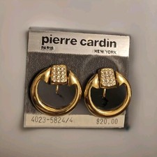 Orecchini Pierre Cardin clip