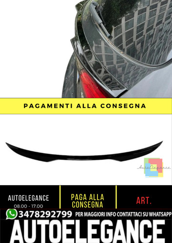 Spoiler tetto nero - nero, lucido