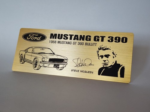 Targa targhetta metallo - , ford