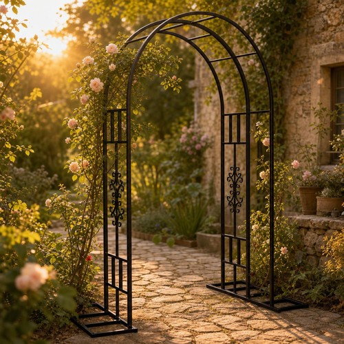 Arco giardino metallo - da,