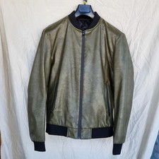 Giubbotto Bomber Pelle Uomo